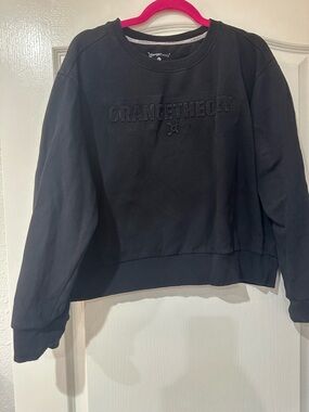 Orangetheory Women's Black Logo Crewneck Sweatshirt XL